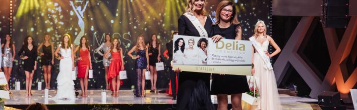 Delia od wielu lat jest oficjalnym partnerem konkursu Miss Polonia